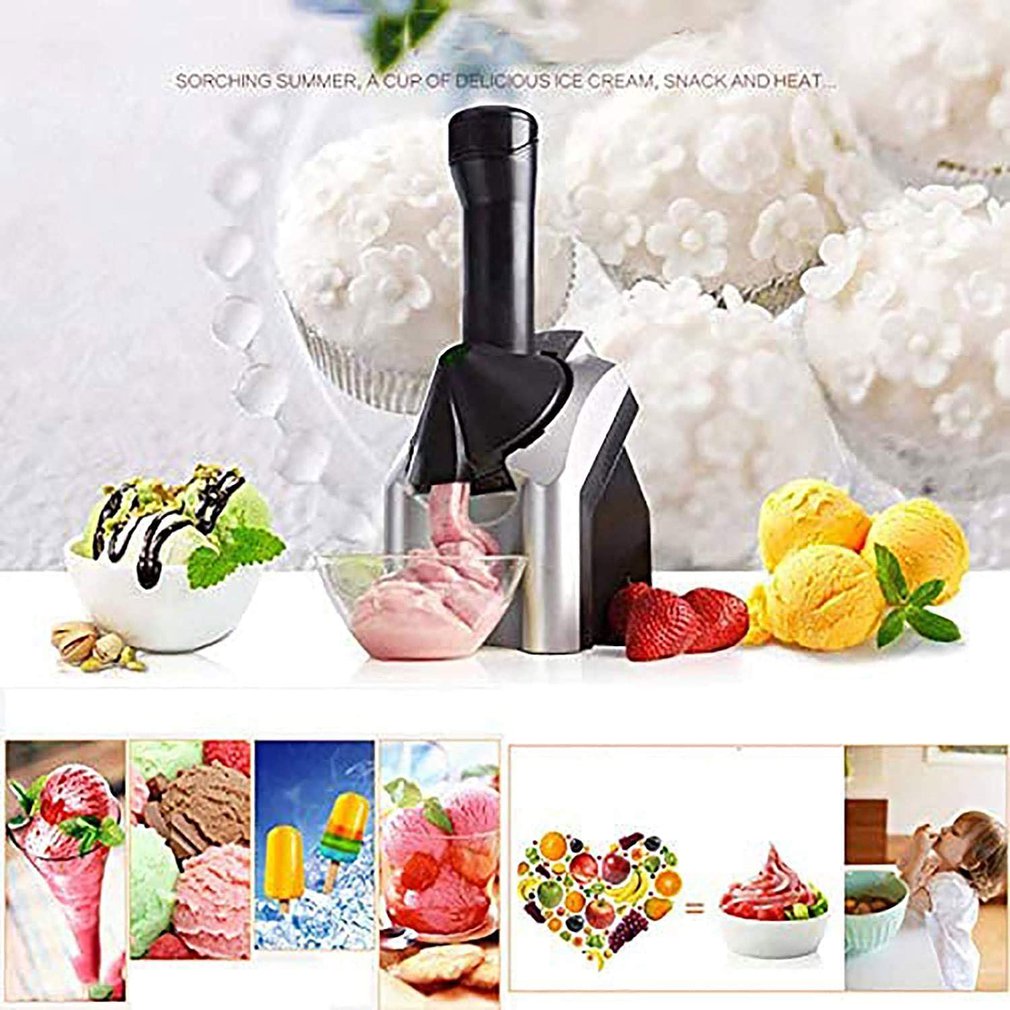 BigSwirlio's Automatic Ice Cream & Frozen Yogurt Maker | Fresh Fruit Sorbet Machine