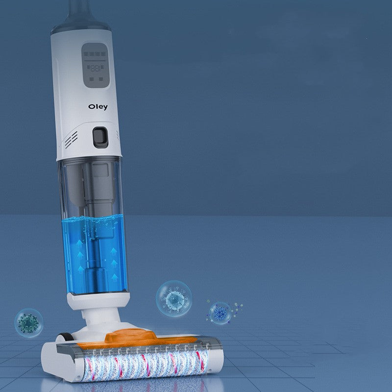 Wireless Wet-Dry Floor Cleaning Machine with Self-Cleaning & Germicidal Technology