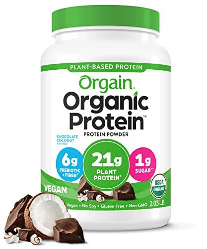 Orgain Organic Vegan Protein Powder | Creamy Chocolate Fudge | 2.03 lb
