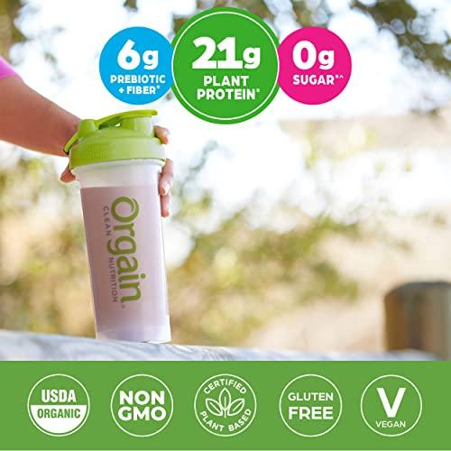 Orgain Organic Vegan Protein Powder | Creamy Chocolate Fudge | 2.03 lb