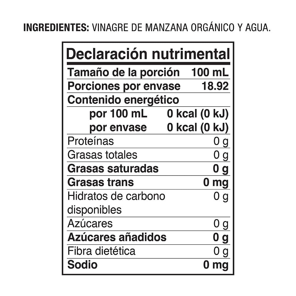 Bragg Organic Apple Cider Vinegar with the Mother | 64 fl oz