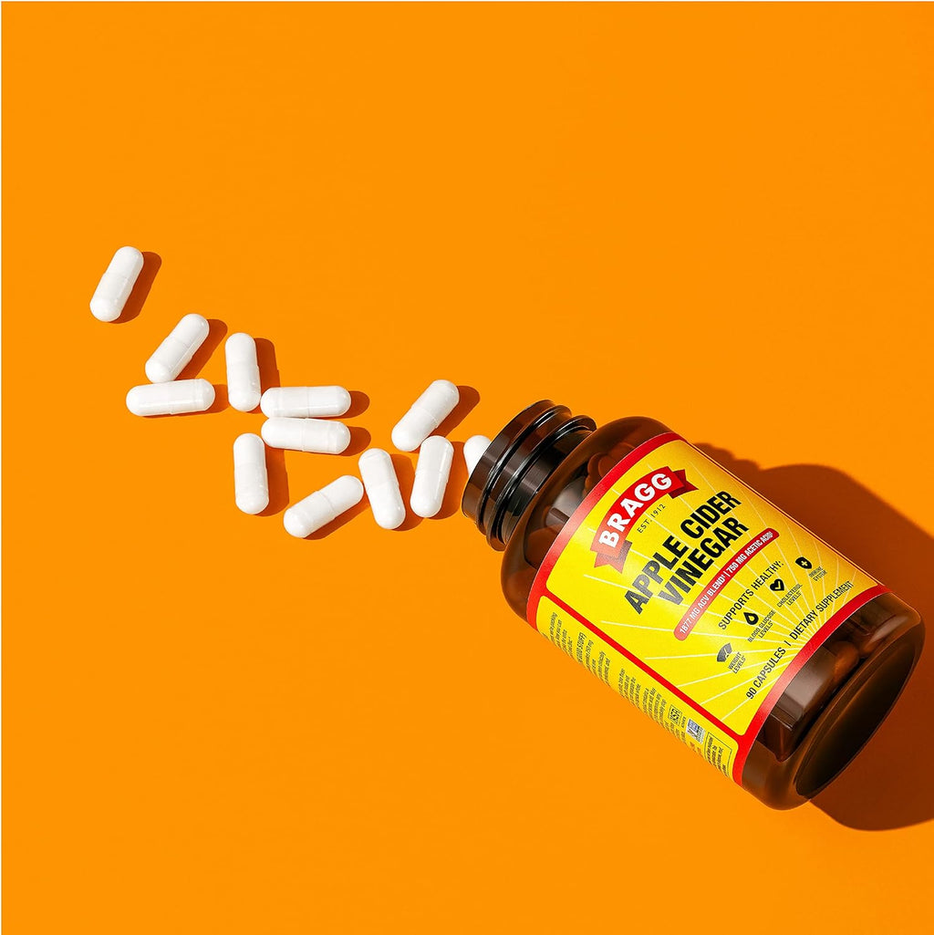 Bragg Apple Cider Vinegar Capsules with Vitamin D3 & Zinc