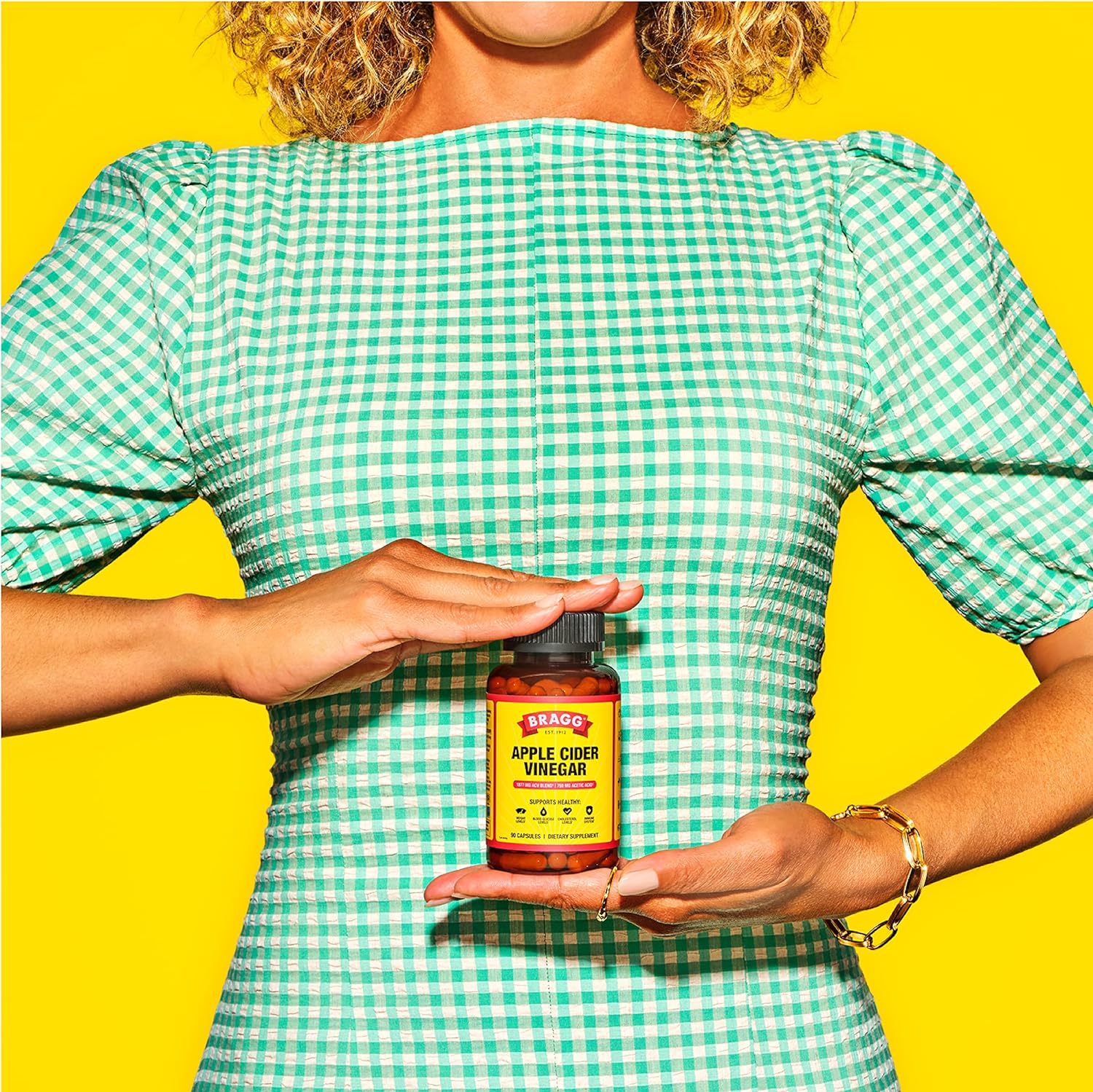Bragg Apple Cider Vinegar Capsules with Vitamin D3 & Zinc