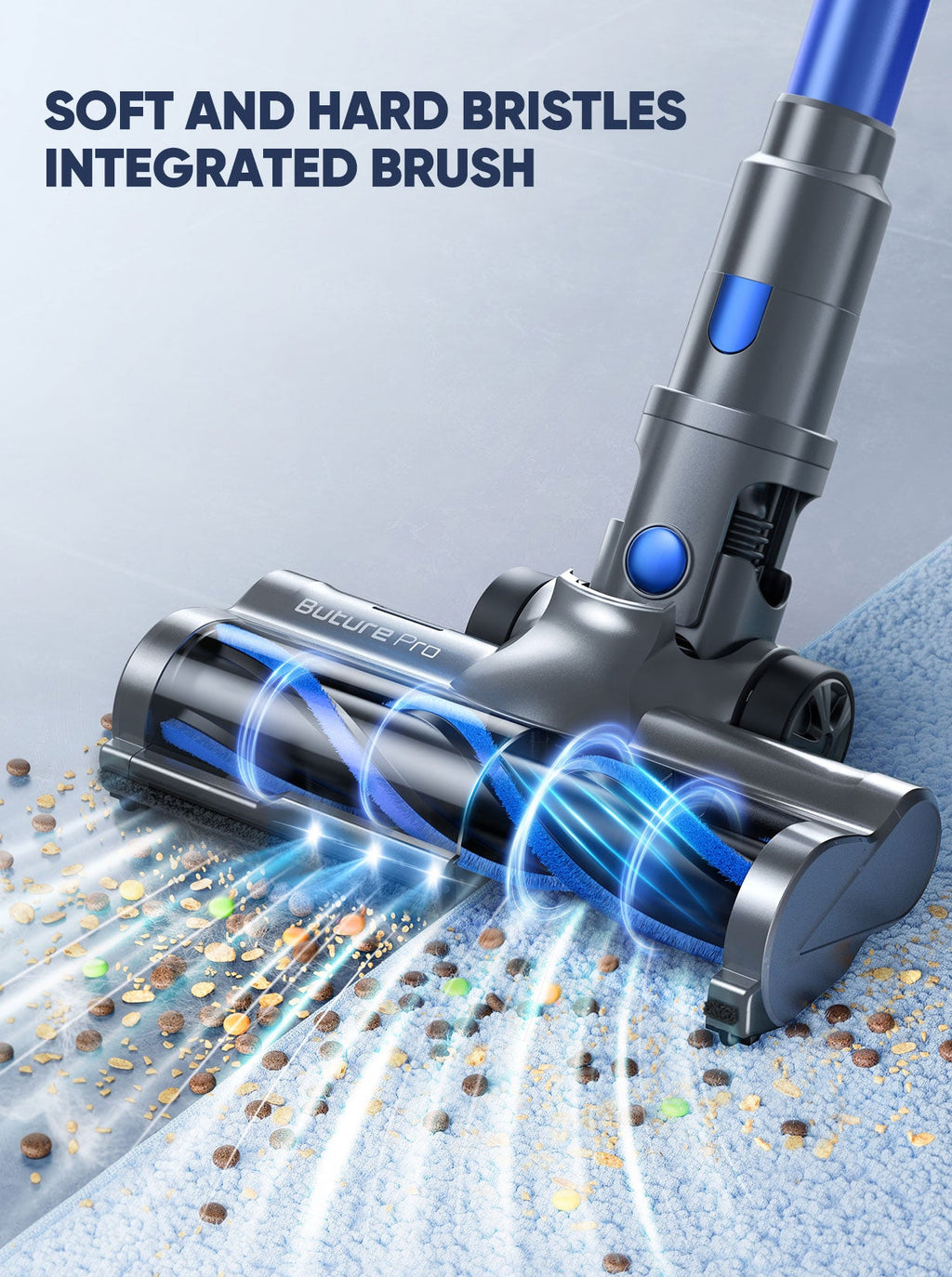Buture BP10 Cordless Vacuum | 450W 38KPA Hardwood Floor Vacuum