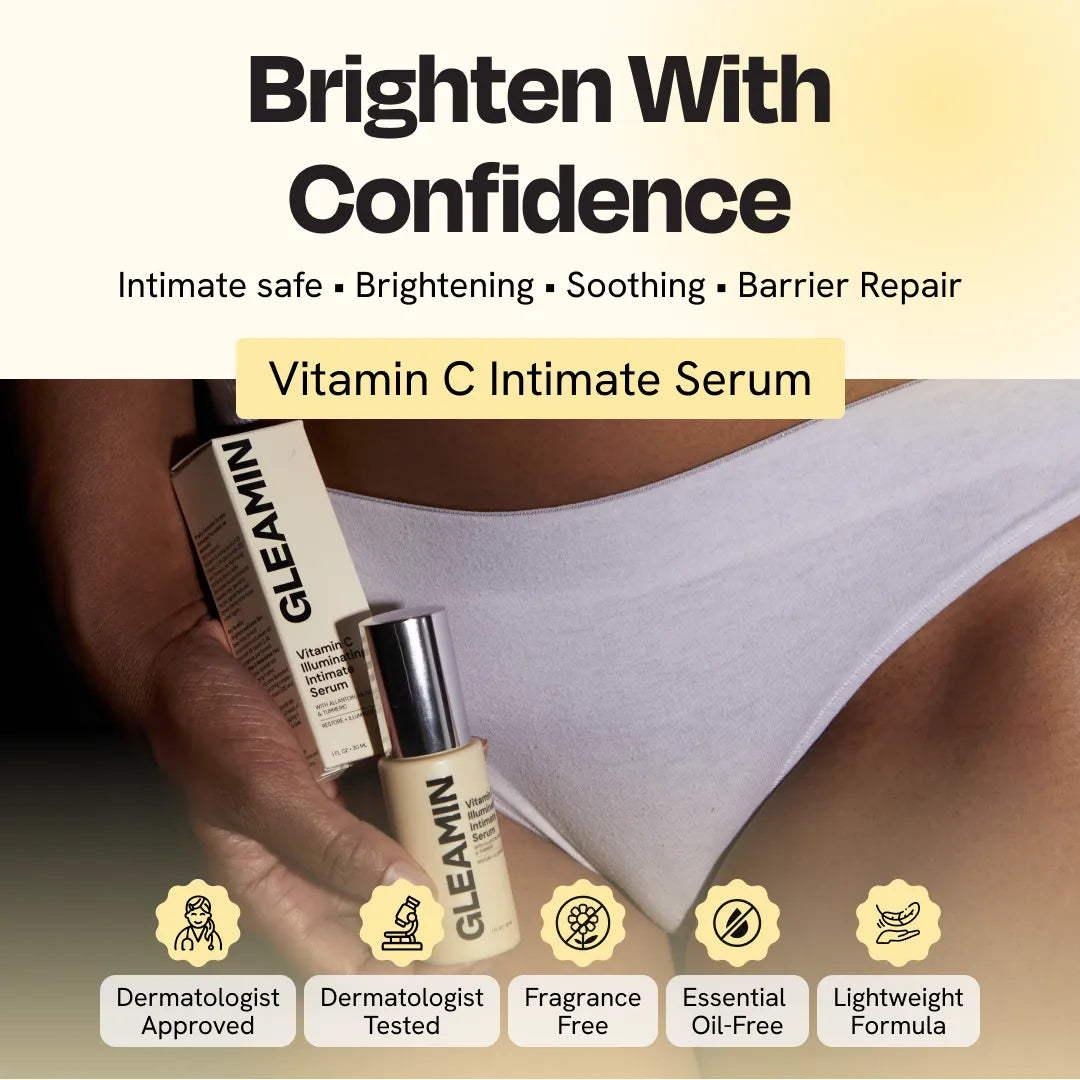 Gleamin Illuminating Intimate Serum – Brightening for Bikini Line & Underarms