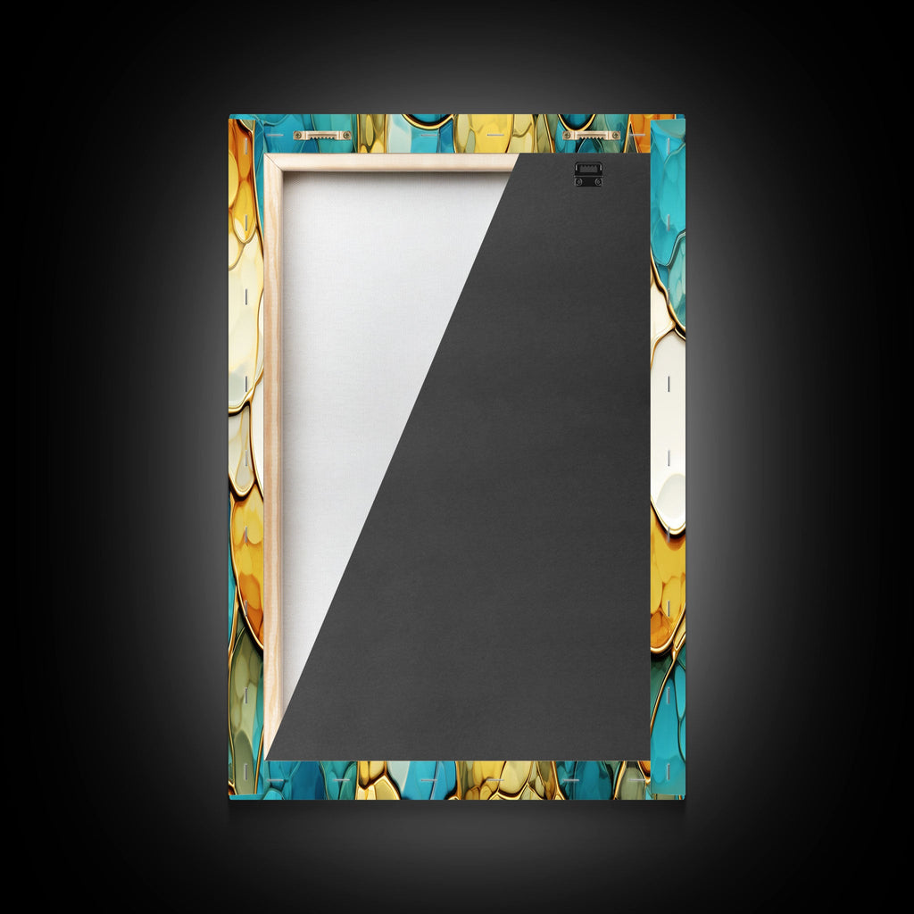 Vibrant Abstract 3-Piece Canvas Wall Art – Above Bed Decor | NuevArt