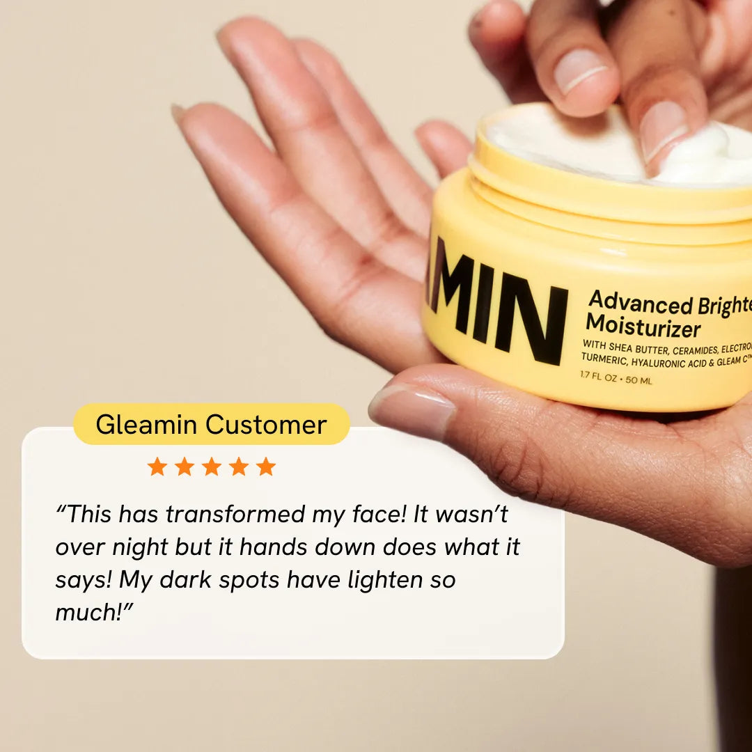 Gleamin Advanced Brightening Moisturizer – Vitamin C + Ceramides