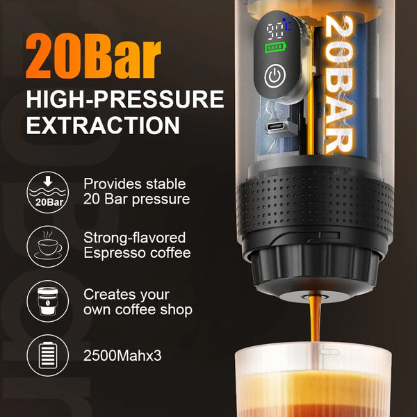 Portable Espresso Coffee Maker