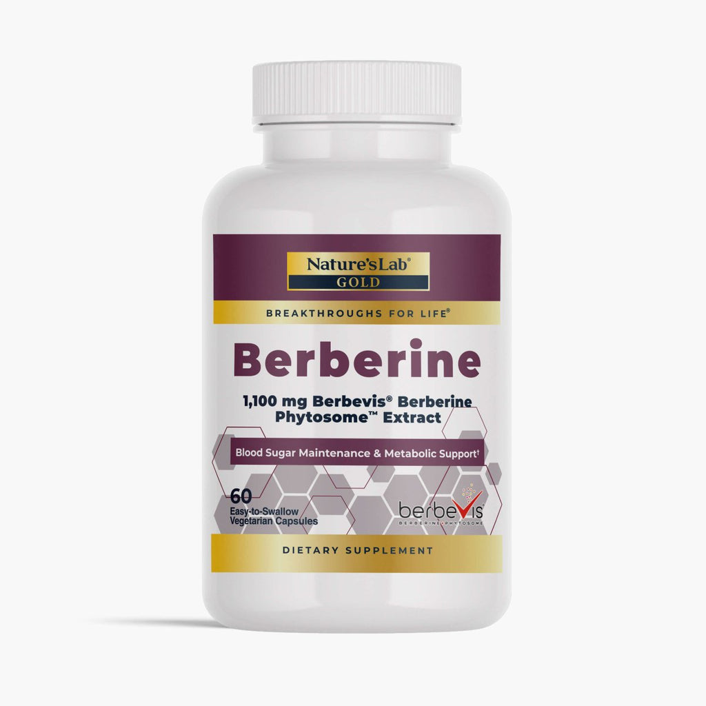 Nature's Lab Berbevis® Berberine Phytosome™ | 9.6x Absorption | 60 Capsules