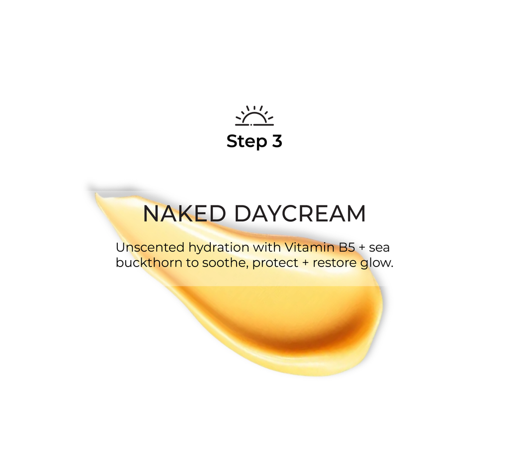 Love and Light Botanicals Naked Daycream – Unscented Day Moisturizer