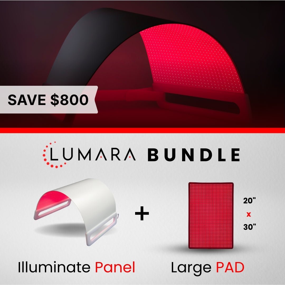 Lumara Pad | 3-Wavelength Red Light Therapy Pad | 635nm, 830nm & 940nm