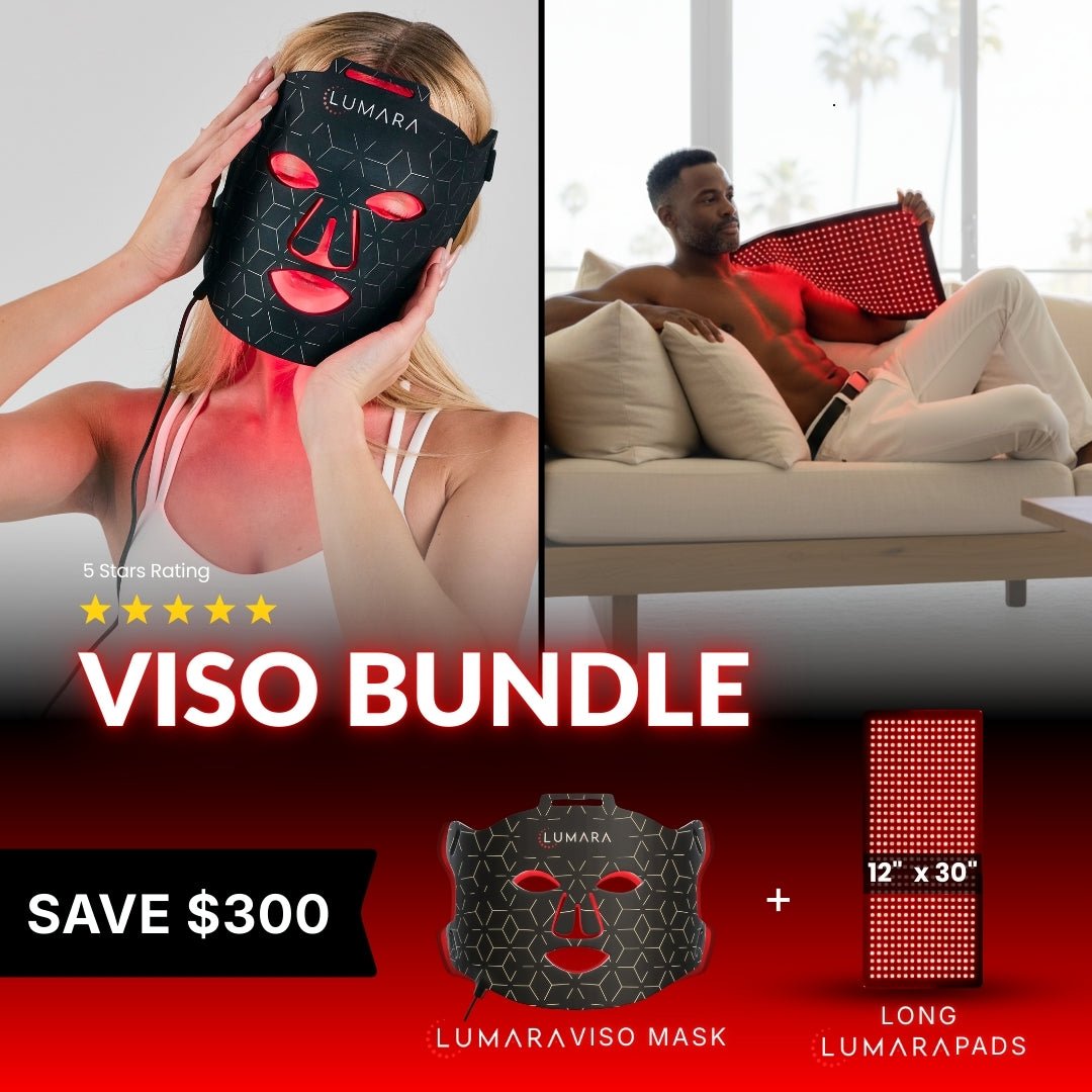 Lumara Pad | 3-Wavelength Red Light Therapy Pad | 635nm, 830nm & 940nm