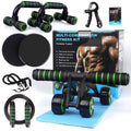 Krave Fitness 10-in-1 Home Workout Kit – Ab Roller, Resistance Bands & More