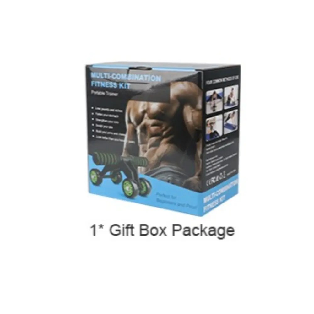 Krave Fitness 10-in-1 Home Workout Kit – Ab Roller, Resistance Bands & More