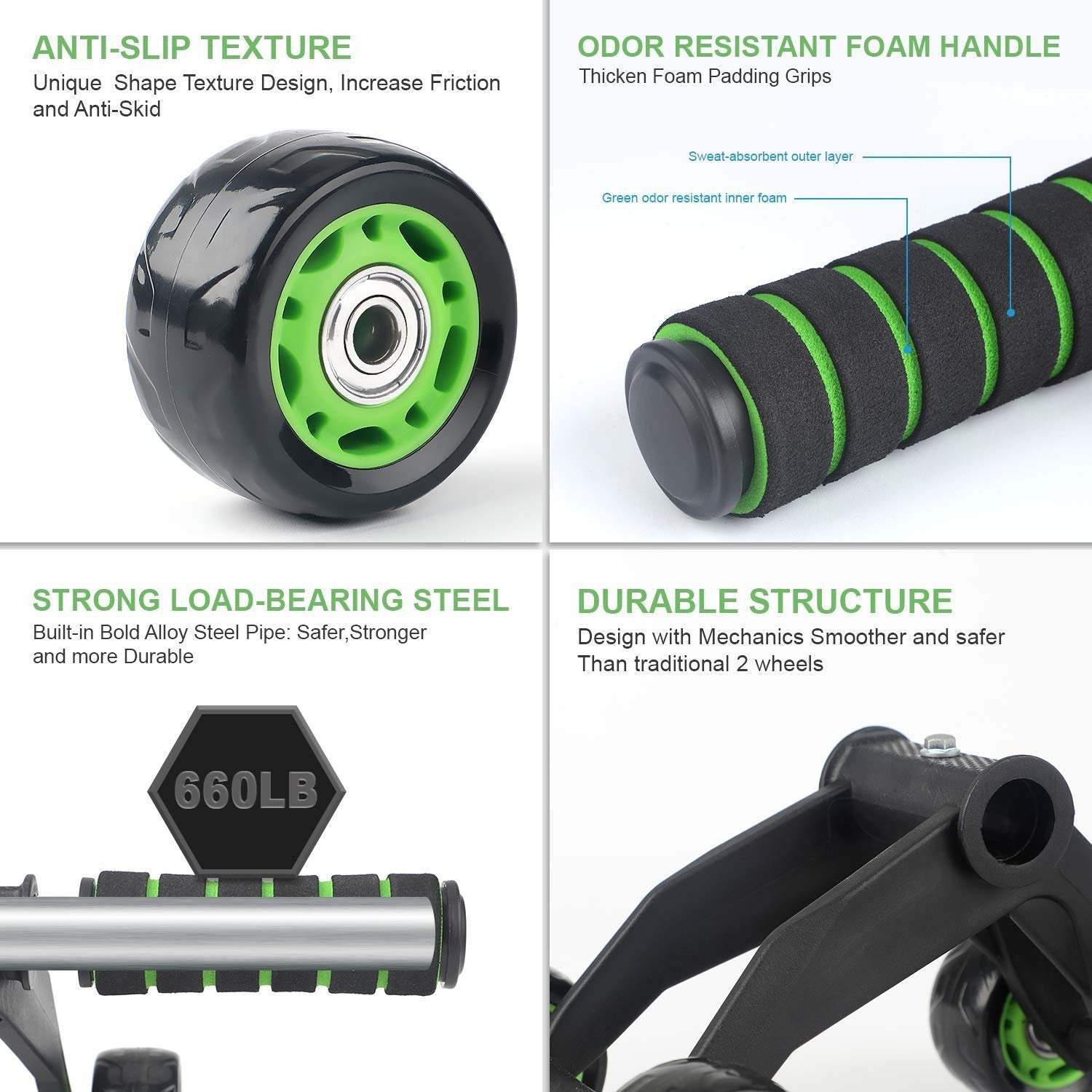 Krave Fitness 10-in-1 Home Workout Kit – Ab Roller, Resistance Bands & More