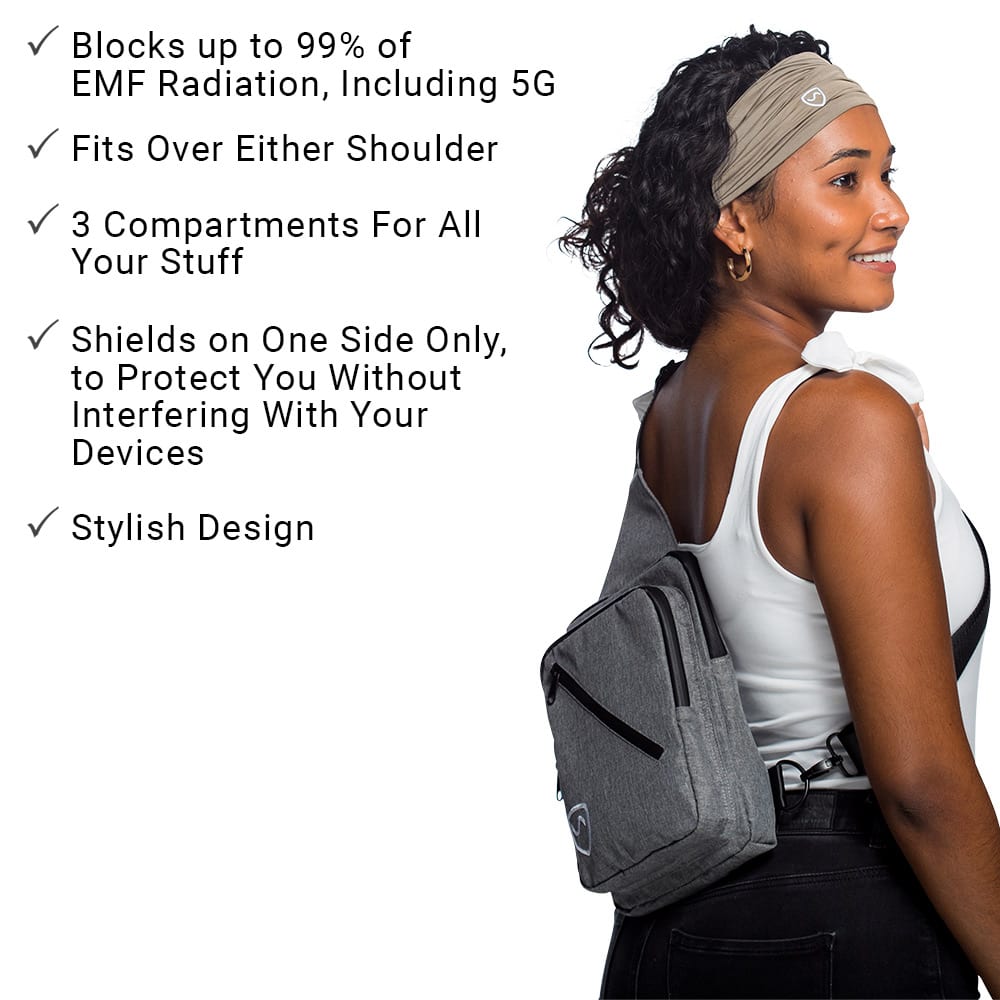 SYB EMF Protection Sling Bag – Shield Your Body
