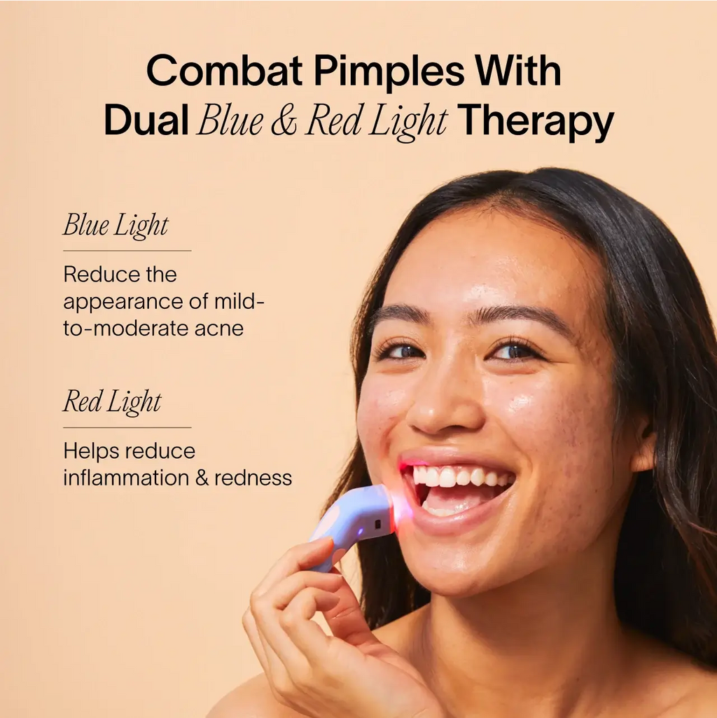 Solawave Bye Acne – 3-Minute Blue & Red Light Pimple Spot Treatment